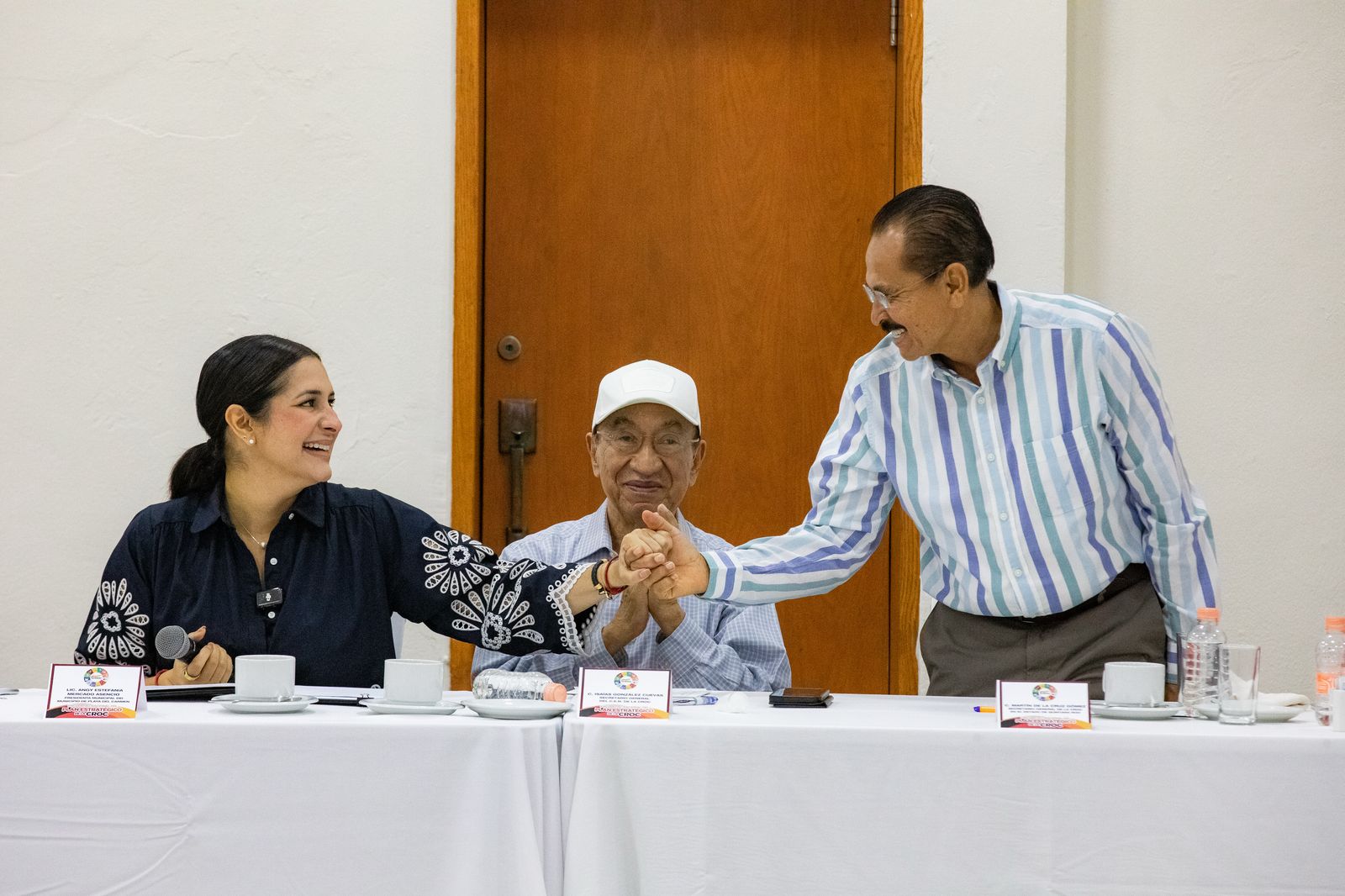 Gobierno de Estefanía Mercado fortalece una alianza histórica con la CROC en beneficio de Playa del Carmen