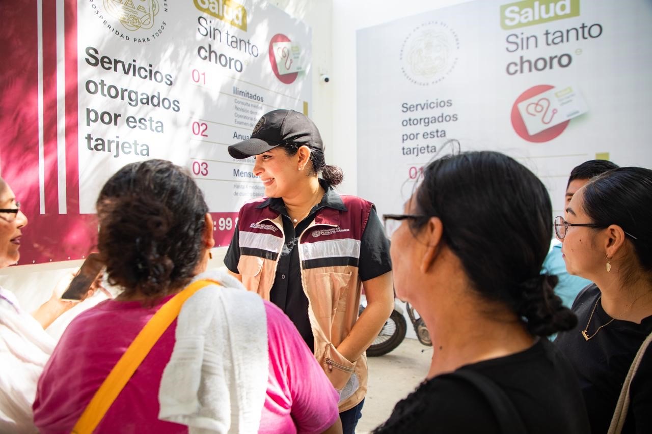 Gobierno de Estefanía Mercado se anota éxito total; cientos de familias se suman al programa “Salud Sin Tanto Choro”