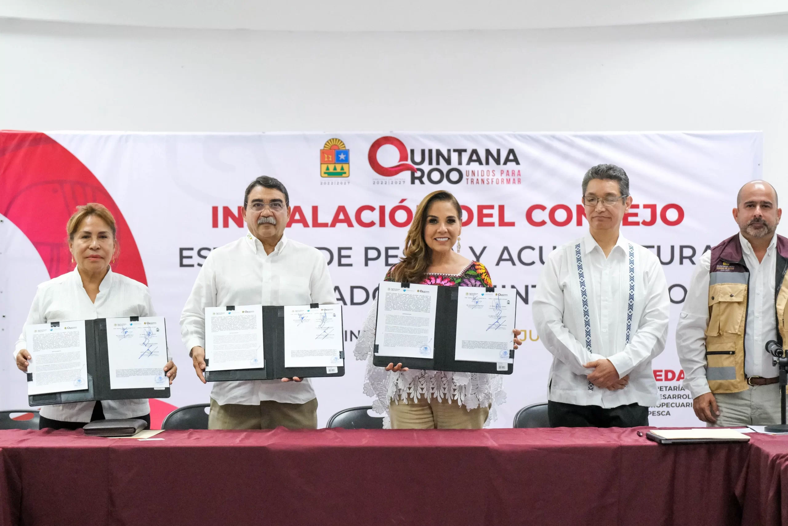Encabeza Mara Lezama la instalación del Consejo Estatal de Pesca y Acuacultura en Quintana Roo