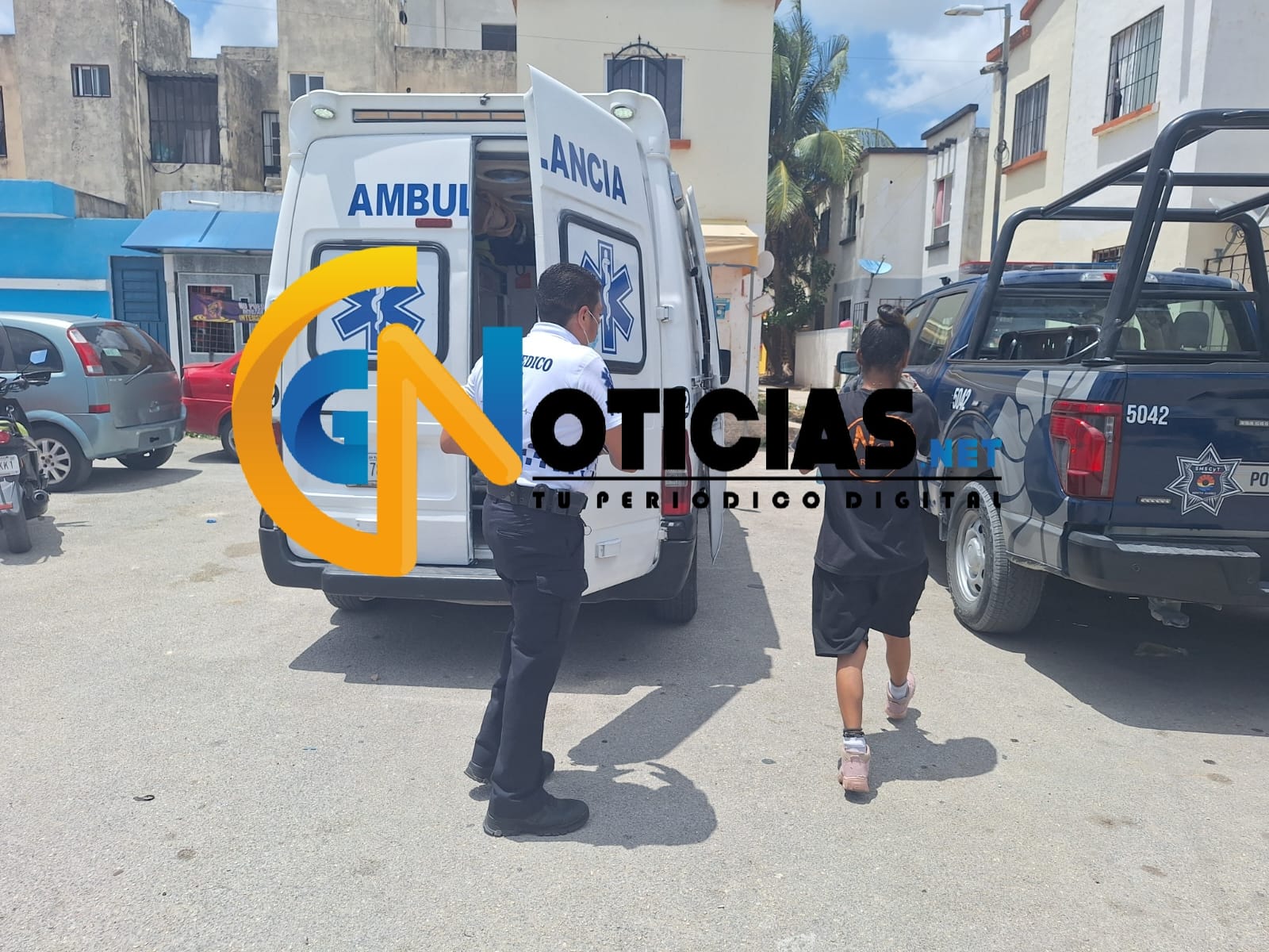 Un sujeto fue aprendido por las autoridades tras detectarle un arma presuntamente “Hechiza” en una gasolinera de la avenida Bonampak