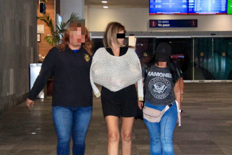 Captura FGE de Quintana Roo, en la Ciudad de México, a una mujer brasileña por el delito de trata de personas en Playa del Carmen