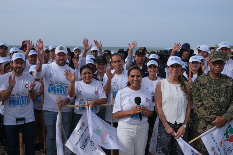 Anuncia Mara Lezama, con la presencia de la Procuradora Federal de Protección al Ambiente, Mariana Boy Tamborrell, respaldo a esta gran cruzada nacional