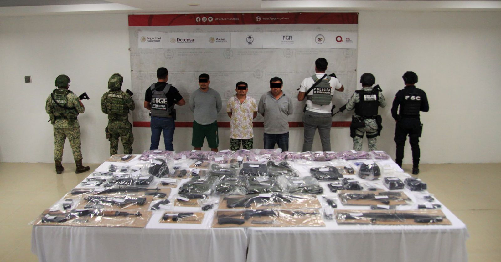 Captura Grupo Interinstitucional a José Benjamín “N”, alias “El Cuervo”, objetivo prioritario del Atlas Delictivo y líder de un grupo criminal generador de violencia en Tulum