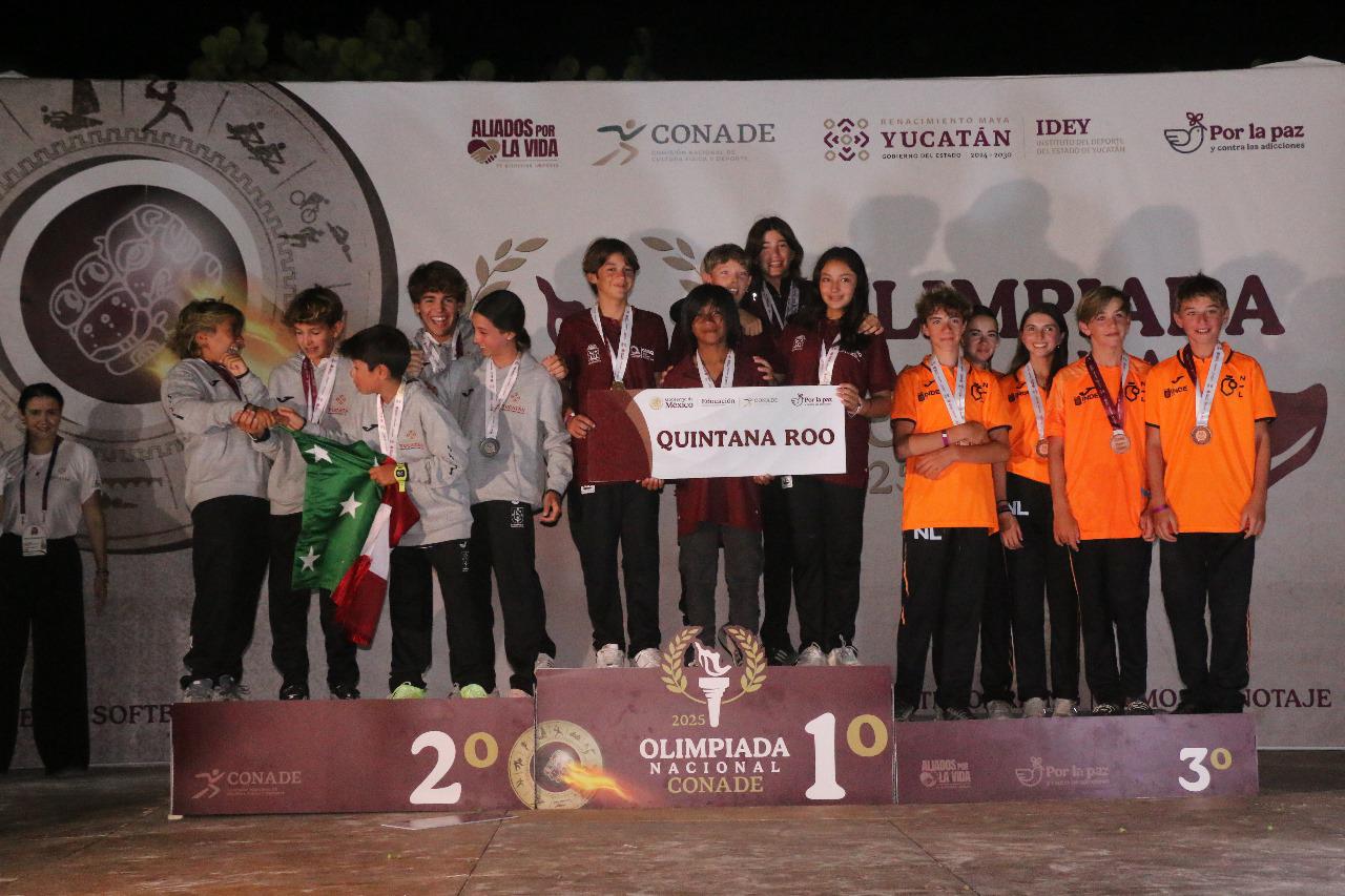 ¡Quintana Roo se proclama bicampeón nacional en la disciplina de Vela de la Olimpiada Nacional CONADE 2025!*