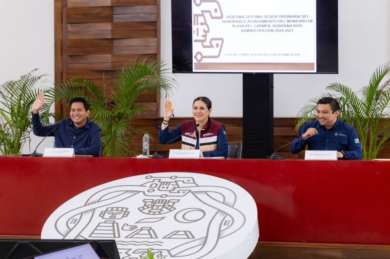 Gobierno de Estefanía Mercado fortalece la administración pública municipal y el bienestar social de las y los playenses