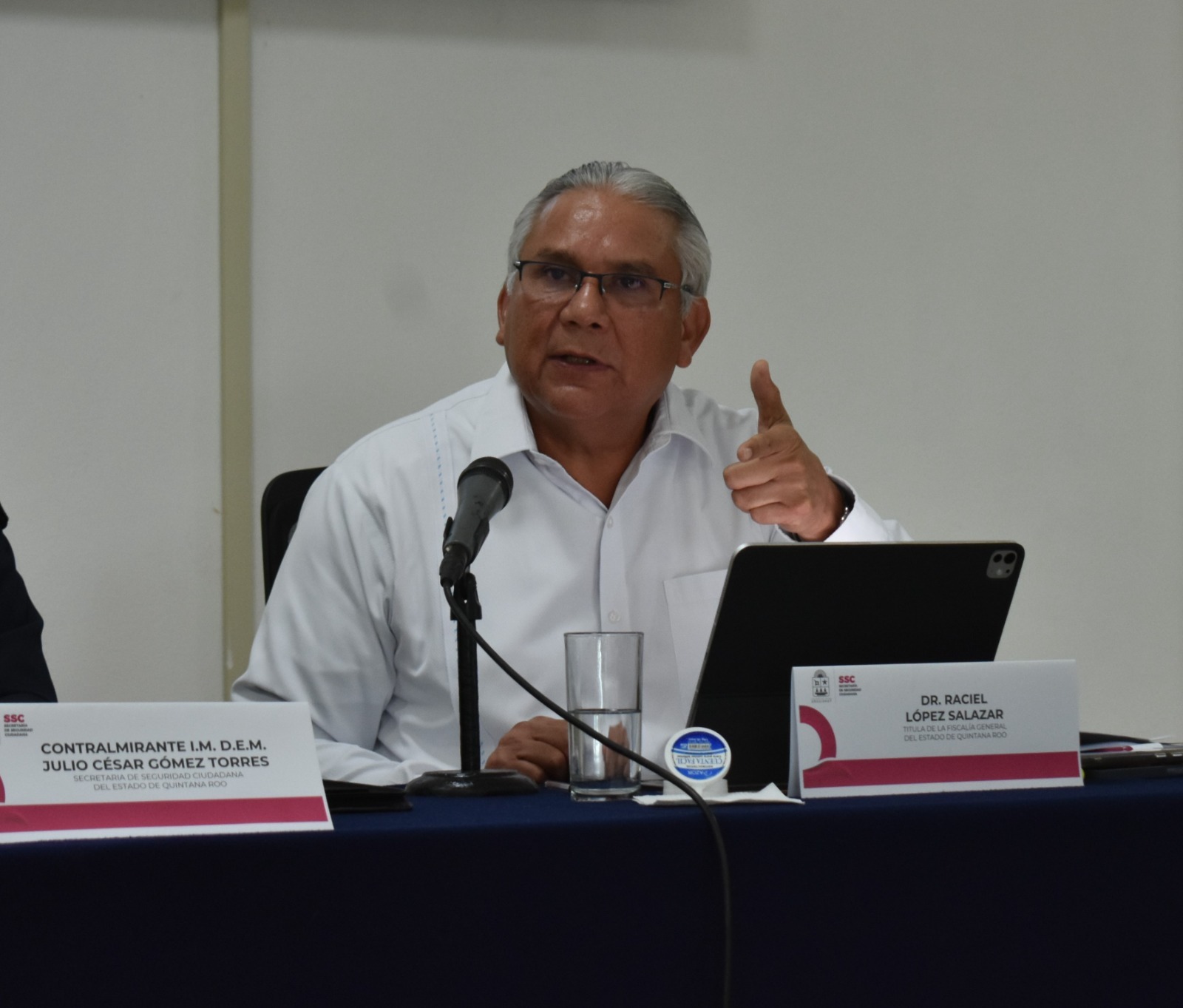 Destaca Raciel López Salazar disminución de 47 por ciento en el número de homicidios dolosos en Quintana Roo, durante el primer cuatrimestre del año