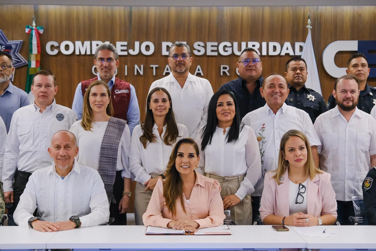 Instala Mara Lezama el Comité Estatal de Seguridad en Quintana Roo rumbo al mundial de fútbol 2026