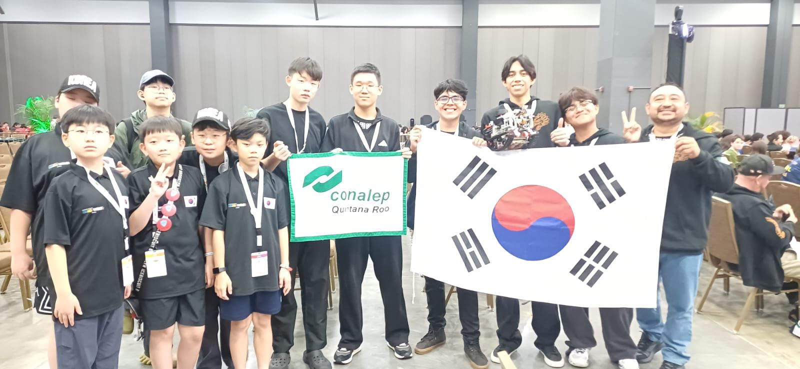 Estudiantes del Conalep Cancún II y del Planetario Yook’ol Kaab triunfan en la World Robot Olympiad 2025