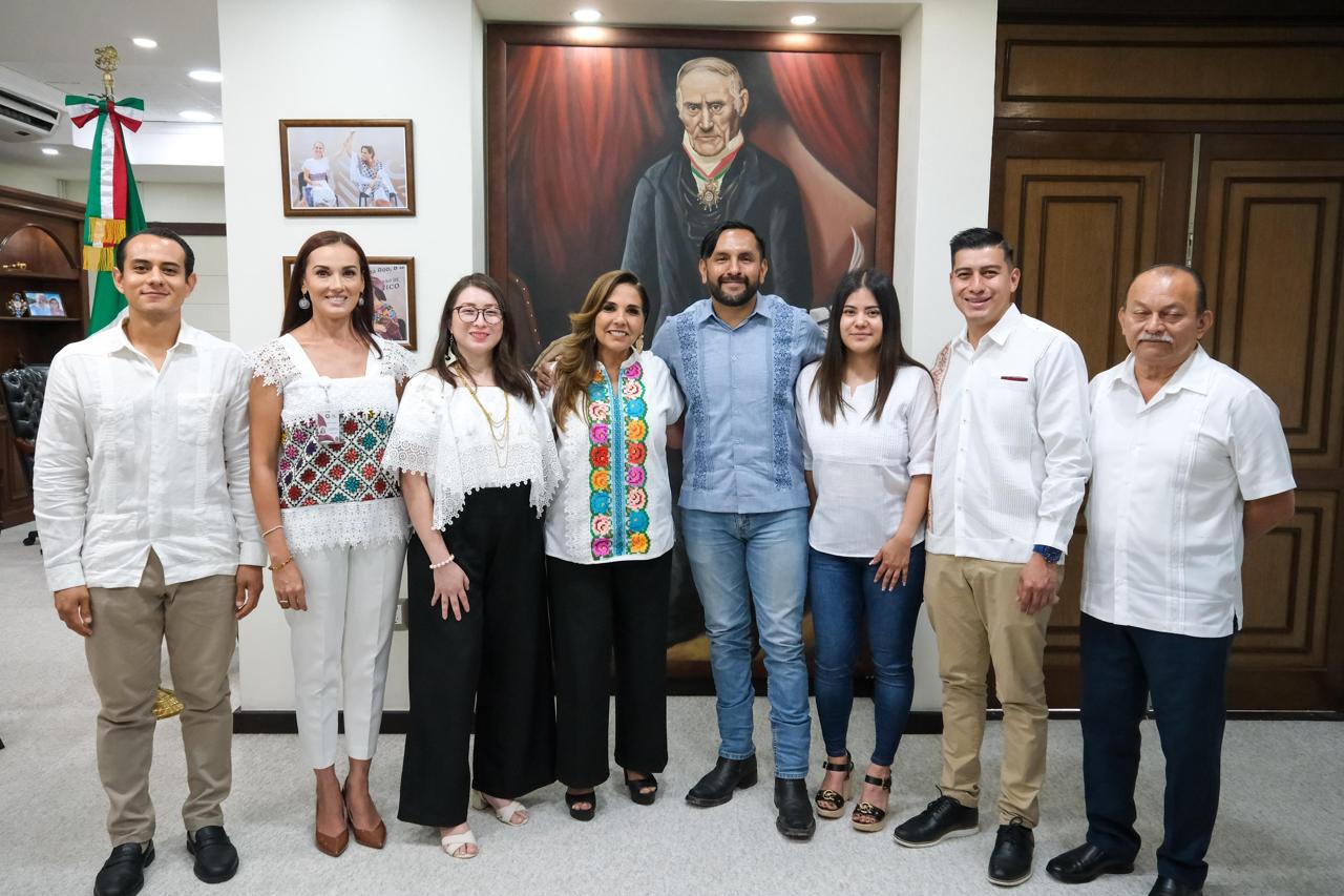 Respalda Mara Lezama la Jornada Nacional de Tequios por la Paz y Contra las Adicciones, presentada por Abraham Carro Toledo, director del IMJUVE