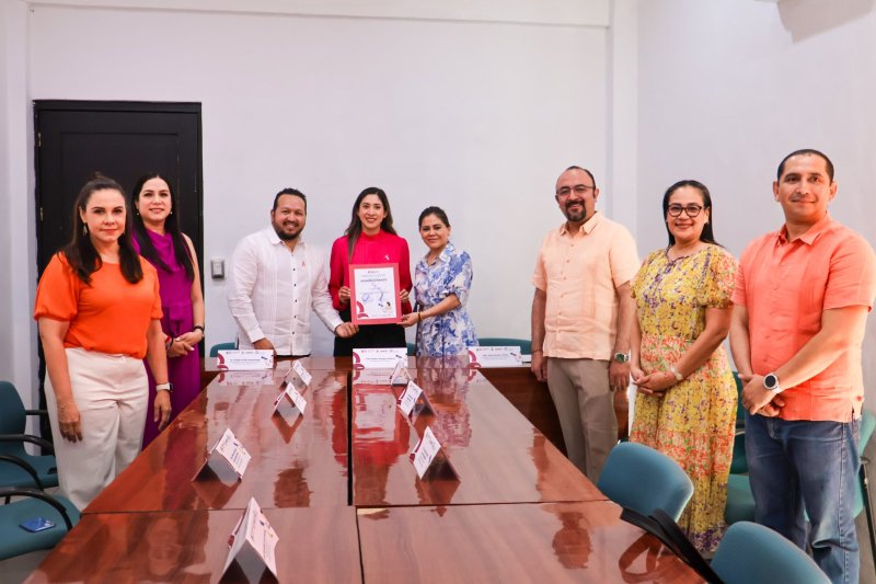 Recibe SEMUJERES del IEQROO la operatividad del Observatorio de Participación Política de las Mujeres en Quintana Roo