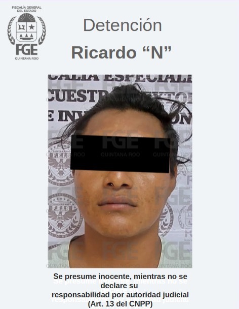 Captura FGE de Quintana Roo a una persona por extorsión y a dos más por narcomenudeo en Benito Juárez; formaban parte de la banda del “Skiny”