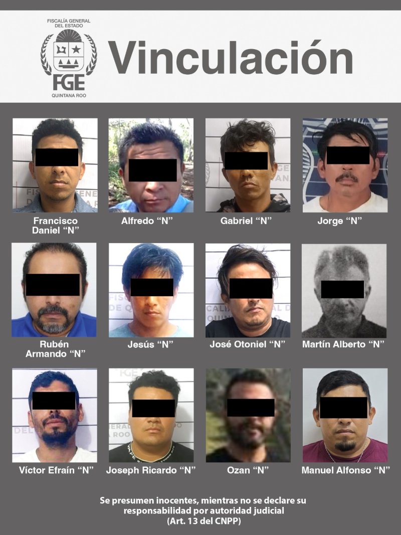 Logra Fiscalía vinculación a proceso para 11 personas por violencia familiar, violación y feminicidio en grado de tentativa