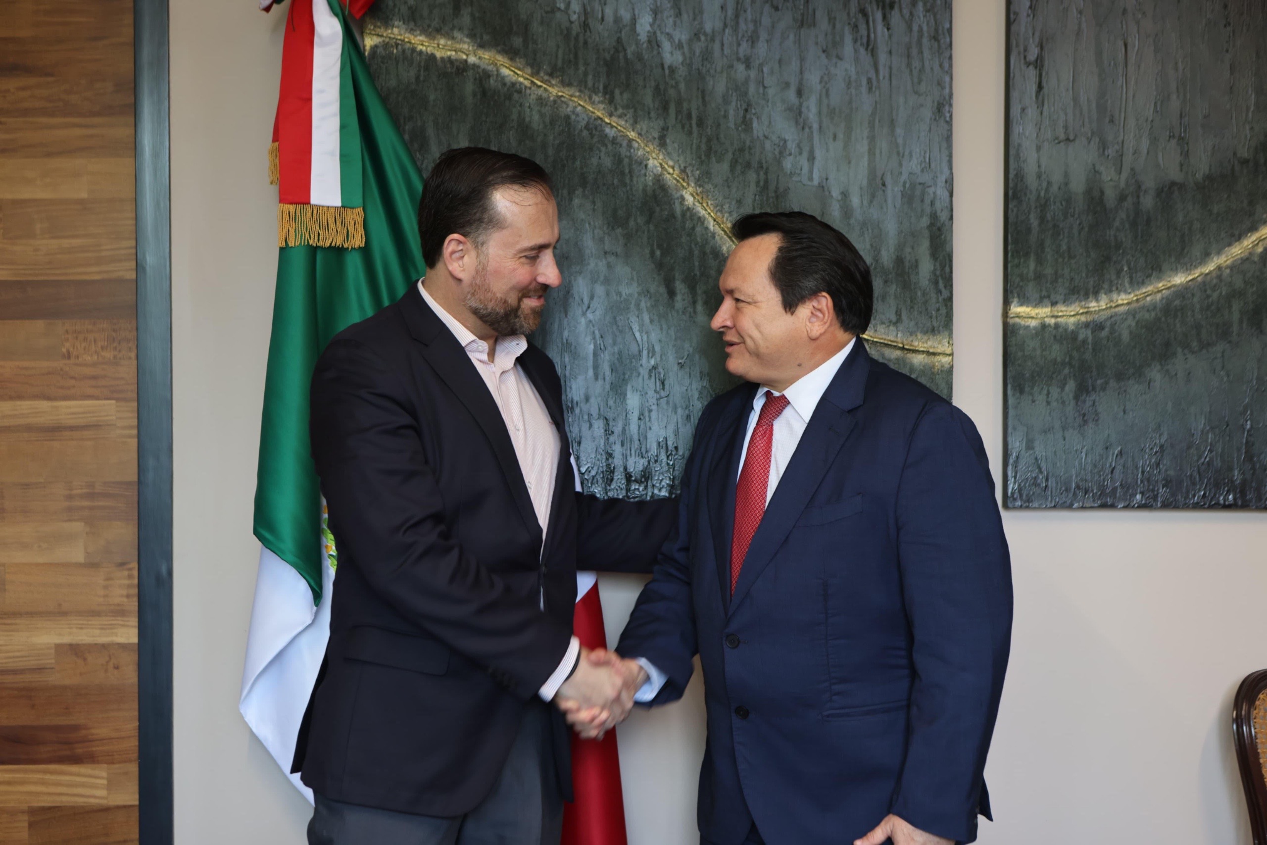 Reunión Estratégica entre el Gobierno de Yucatán y Cemexpara impulsar Inversiones en Infraestructura 