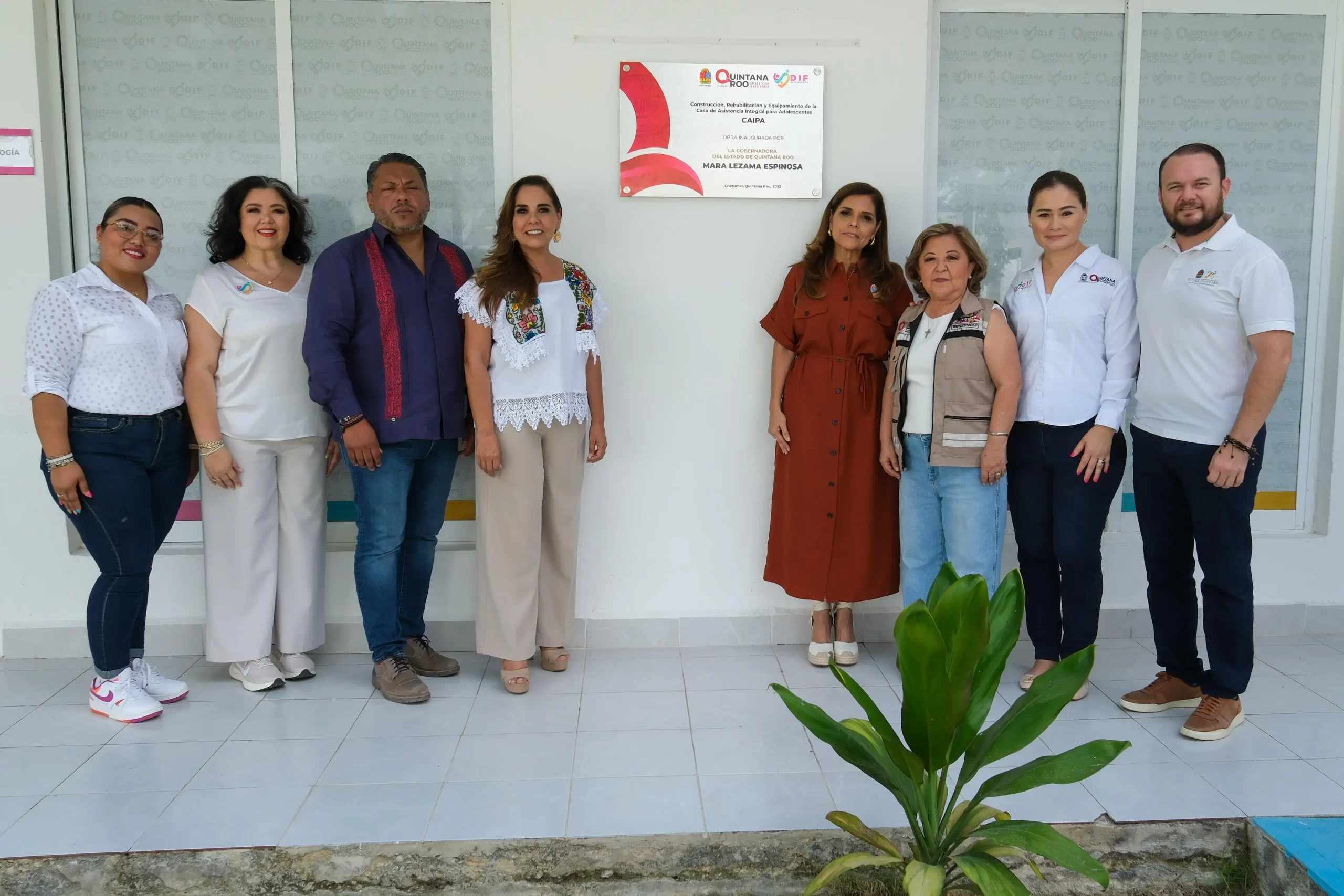 Dignifica Mara Lezama la Casa de Asistencia Integral para Adolescentes en Chetumal, y reciban atención con amor