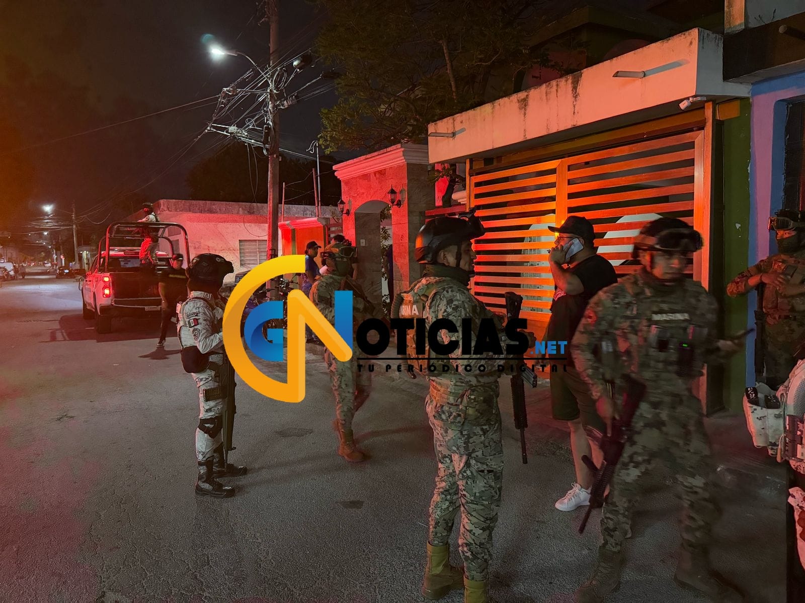 Agente de la Guardia Nacional es señalado por usar la fuerza excesiva en agravio a una familia