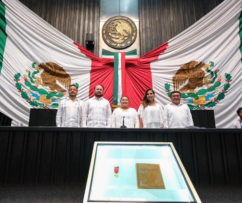 Mara Lezama celebra en el Congreso, 51 años de Quintana Roo y resalta la transformación que impulsa bienestar para todas y todos