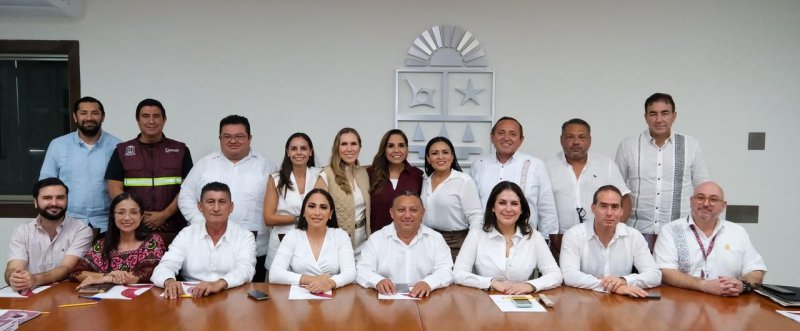 Trabaja Mara Lezama con los 11 municipios en proyectos estratégicos que fortalezcan el bienestar en Quintana Roo