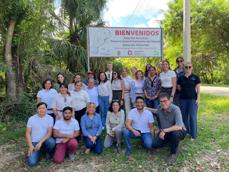 Fortalecen IBANQROO y MARFund capacidades de grupos lidereados por mujeres en el Sistema Arrecifal Mesoamericano y Santuario del Manatí