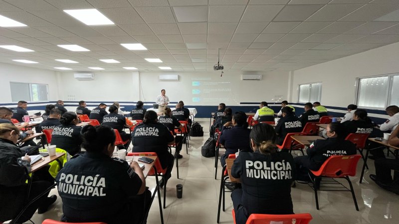Capacitará SESESC a mil 200 elementos de Seguridad Ciudadana y Tránsito del municipio Solidaridad mediante el Modelo Pop