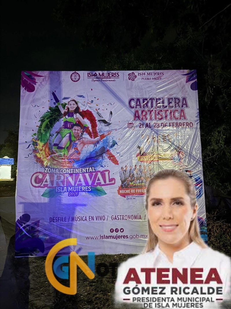 Carnaval en Isla Mujeres: Fiesta y Despilfarro Mientras la Zona Continental se Hundé en la Inseguridad