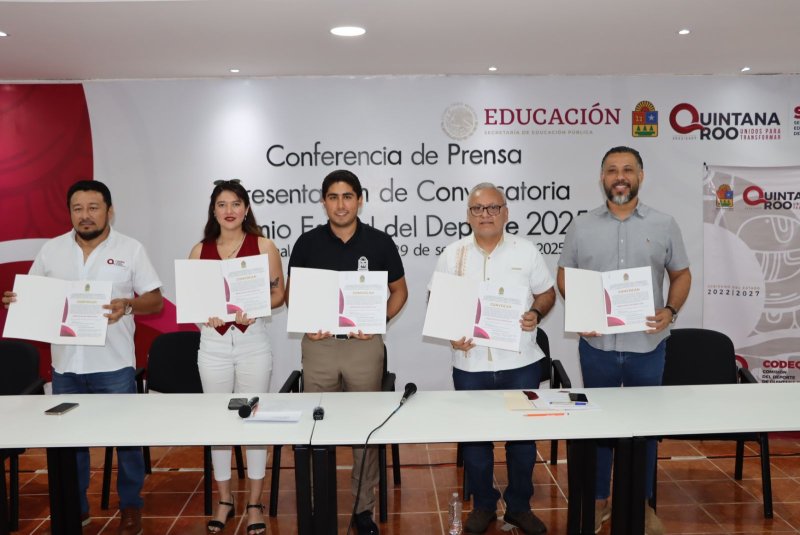 Lanza CODEQ convocatoria para el ‘Premio Estatal del Deporte 2025’ y el ‘Premio a la Excelencia Deportiva 2025’