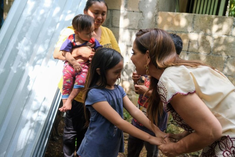 Con energía solar, Mara Lezama transforma vidas en viviendas marginadas de Leona Vicario