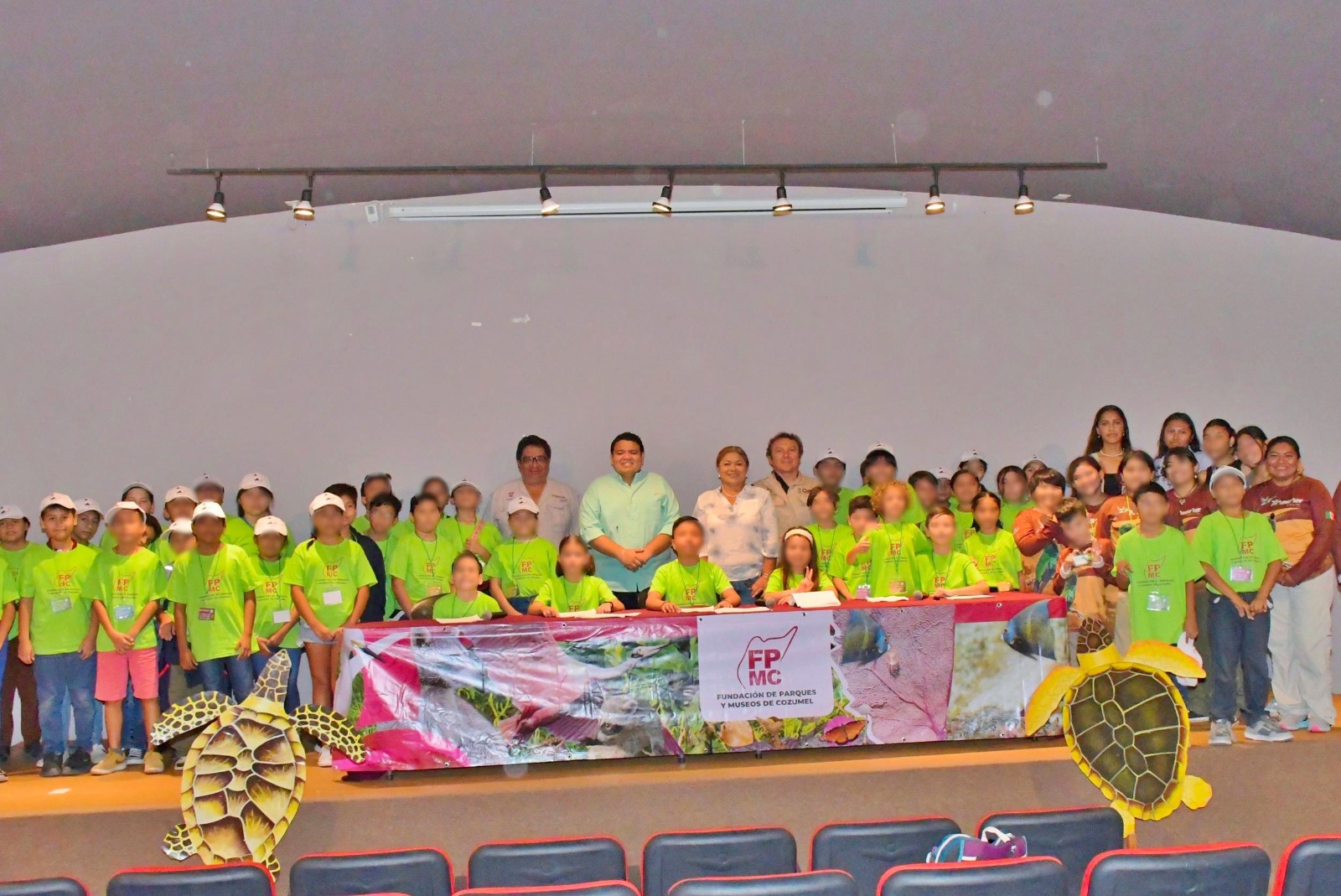 Inaugura la Fundación de Parques y Museos de Cozumel, el “XXX Congreso de las Niñas y los Niños por el Medio Ambiente”
