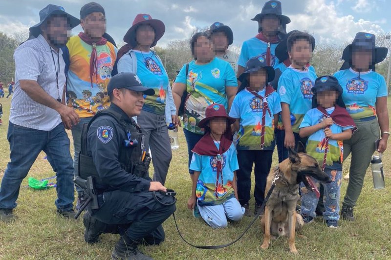 La Unidad Canina participa en diversos operativos para garantizar la seguridad en Quintana Roo
