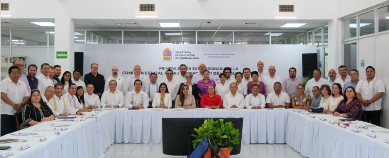 Realizan 1ª Sesión Extraordinaria de la Comisión Estatal para la Planeación de la Educación Superior