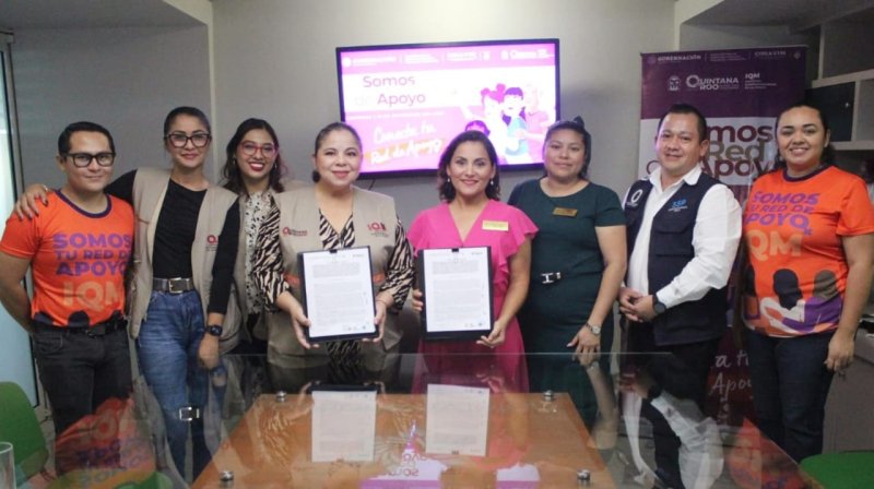 IQM y el Hotel Tryp By Wyndham firman convenio para la campaña “Punto Morado: Conecta tu Red de Apoyo”