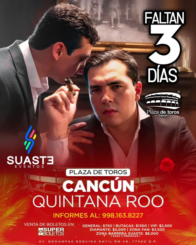Evento 💯 por ciento confirmado…!!Estamos a 0️⃣3️⃣ días para retumbar con los éxitos de ▪️Grupo Marca Registrada▪️