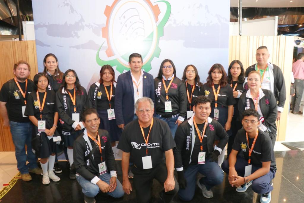 Destacada participación de alumnas, alumnos y maestros asesores del Cecyteqroo en el XXII Concurso Nacional de Creatividad e Innovación Tecnológica 2023