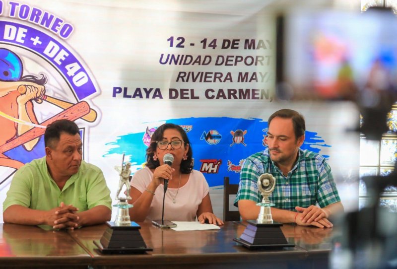 Todo listo para el 2do Torneo Nacional de Softbol Femenil “Veteranas de más de 40 años – Riviera Maya 2023”