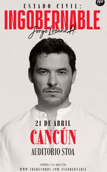 Regresa a Cancún<br>Jorge Lozano H. en:<br>“Estado Civil Ingobernable”🔥🔥🔥🔥🔥🔥🔥🔥🔥🔥