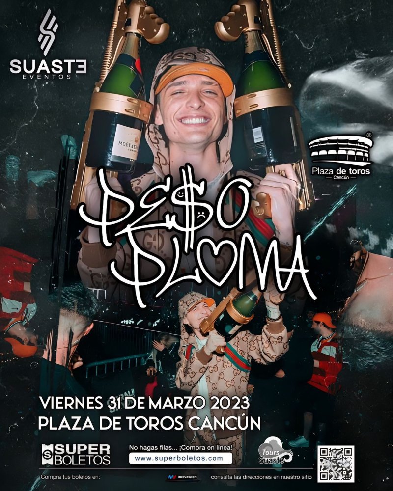 🔊BELICONESSSSS 🥷🏼 están listos para estallar💥 la Plaza de Toros – Cancún con la potencia de PesoPlumaoficial 🪶 y la bomba 💣 de los corridos Victor Cibrian🤠🔥