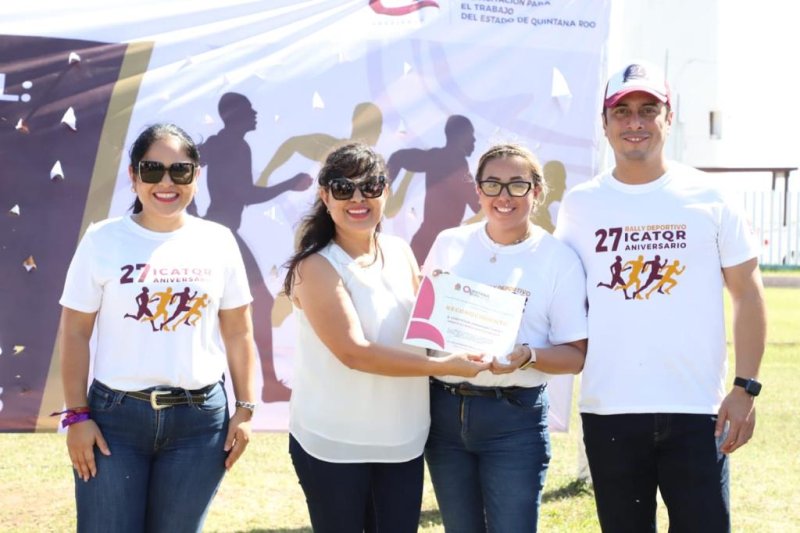 ICATQR celebra 27 años de liderazgo en formación y capacitación para el trabajo para las y los quintanarroenses.