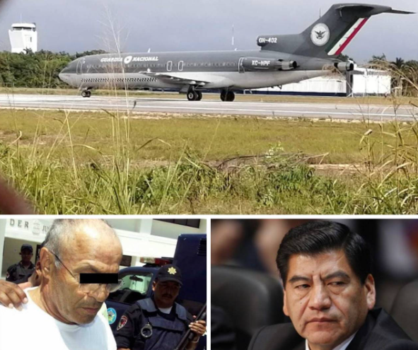197 reos de Cancún, entre ellos Mario Marín y Succar Kuri, fueron trasladados a penales federales fuera de la entidad