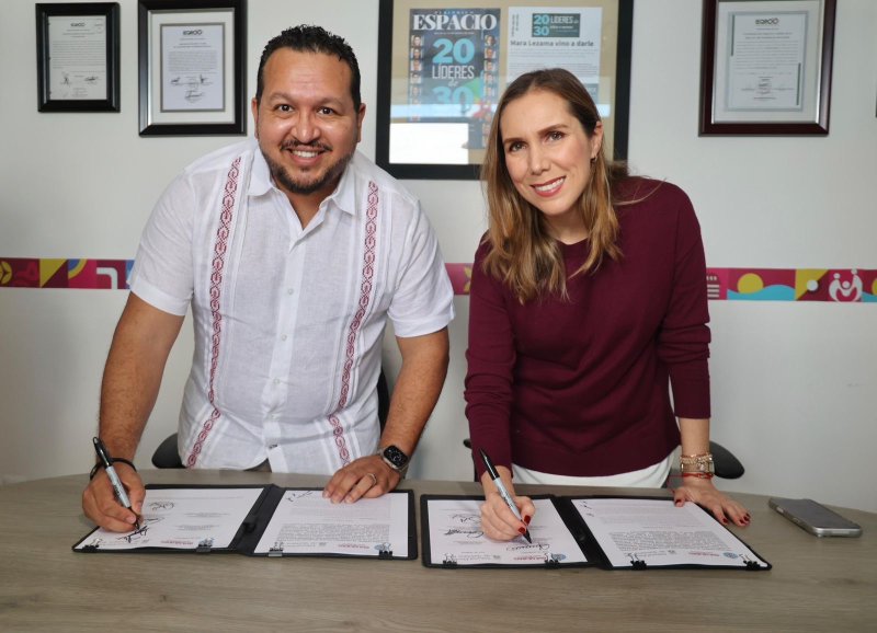 Ayuntamiento de Isla Mujeres firma convenio con el TEQROO para fortalecer la cultura democrática