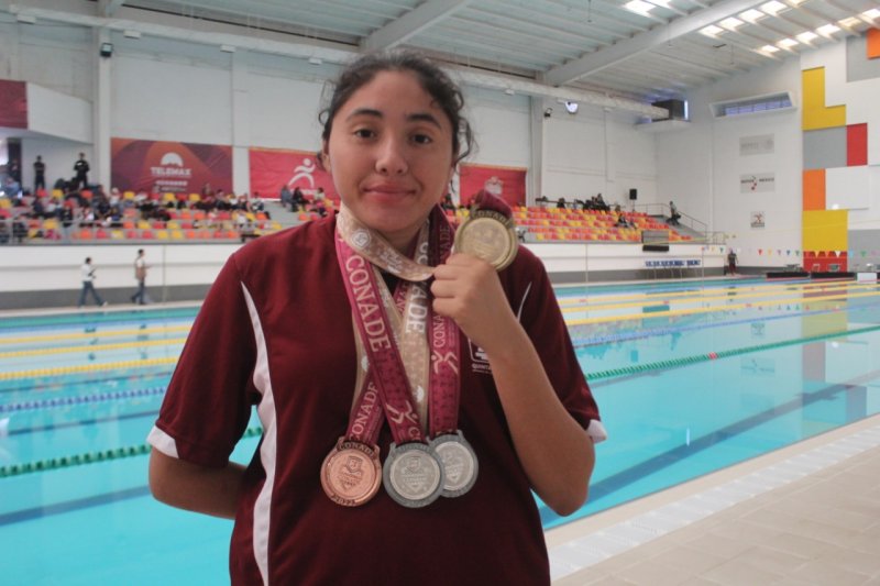 Obtienen quintanarroenses 16 medallas en paranatación en los Juegos Paranacionales CONADE 2022