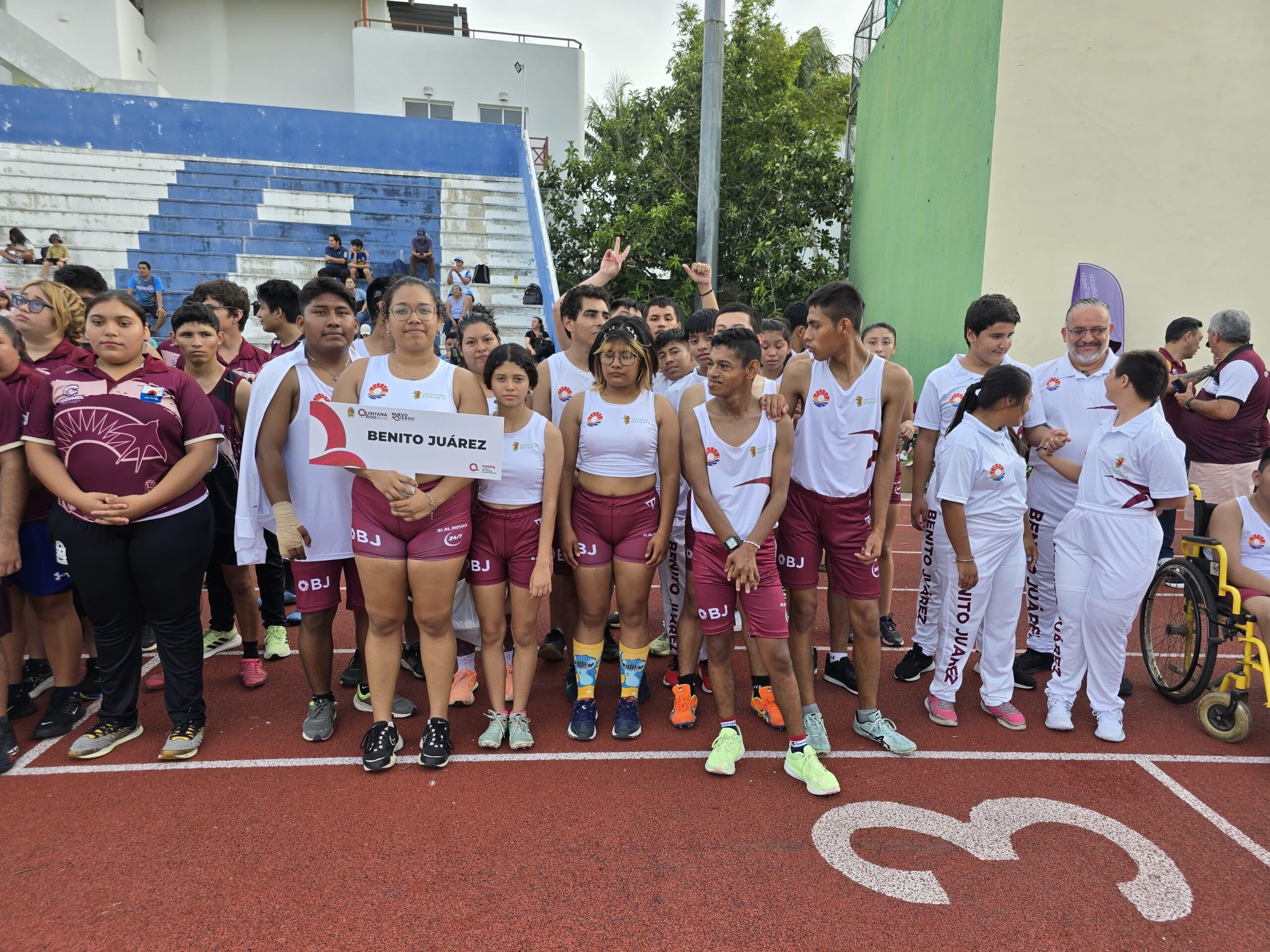 Cumplen con éxito deportistas quintanarroenses con discapacidad en su eliminatoria de la Paraolimpiada Estatal 2025