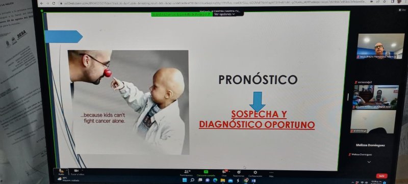 REALIZA LA JURISDICCIÓN SANITARIA 2 CURSO VRTUAL SOBRE CÁNCER INFANTIL, DURANTE EL MES DE SEPTIEMBRE SE CONCIENTIZARÁ DE MANERA INTENSIVA SOBRE ESTA PATOLOGÍA