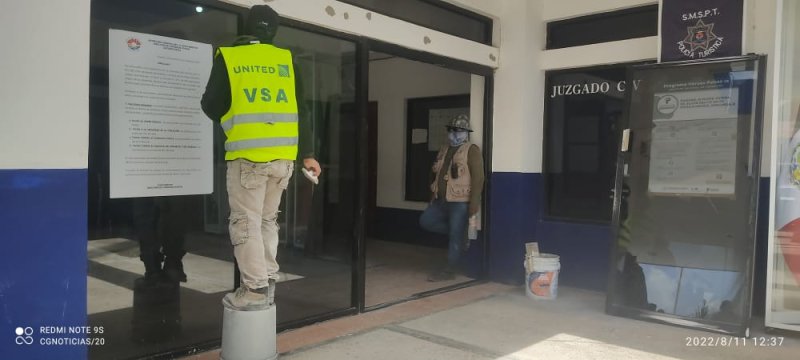 Mejores Instalaciones para una mejor atención en la Base de Seguridad Pública de la Zona Hotelera