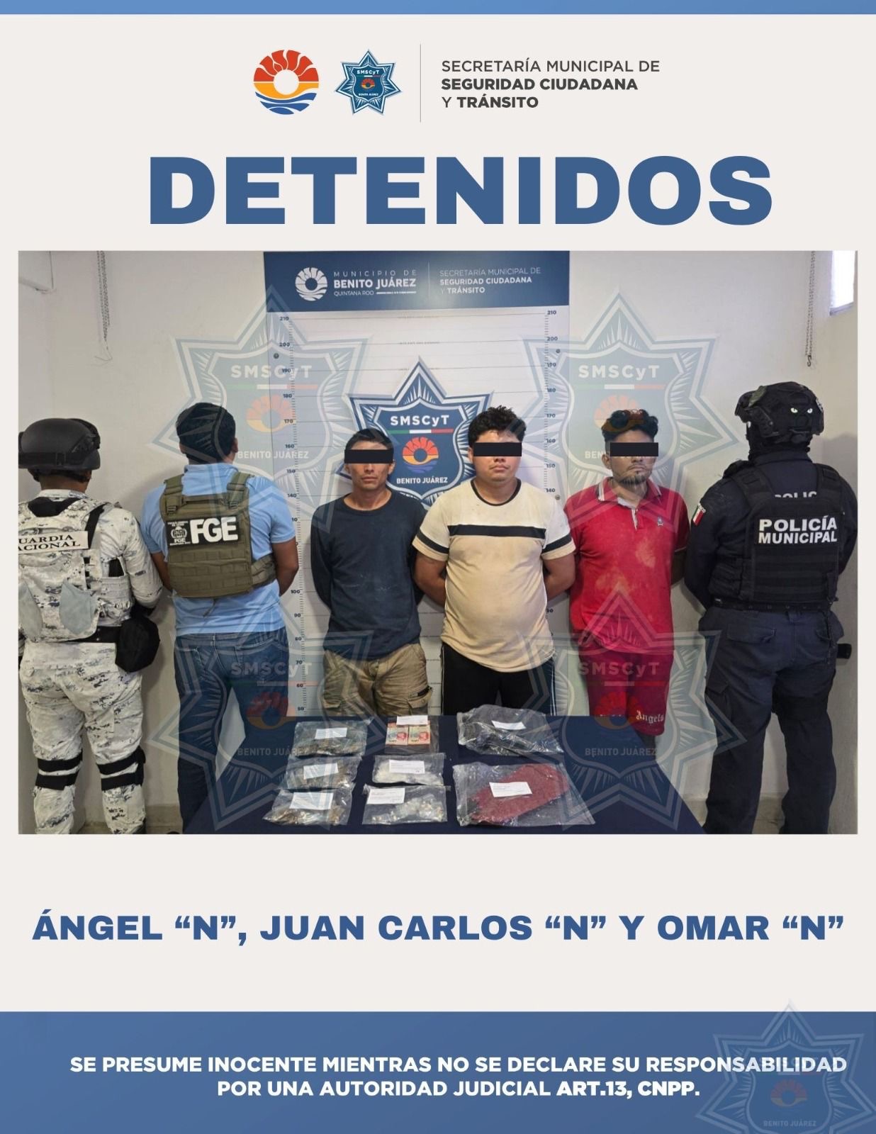 Operativo “Blindaje Cancún” da nuevos resultados positivos bajo la gestión de Jaime Padilla