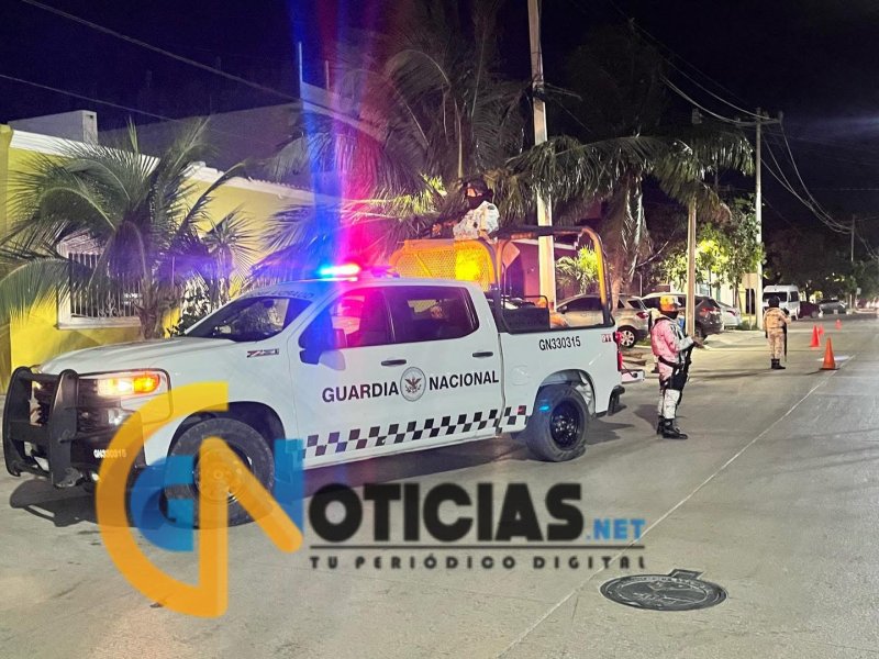 Operativos en Cancún: Autoridades Federales catean dos presuntos puntos de Narcomenudeo