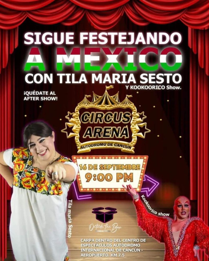 Outside the Box Productions.<br>Presenta.