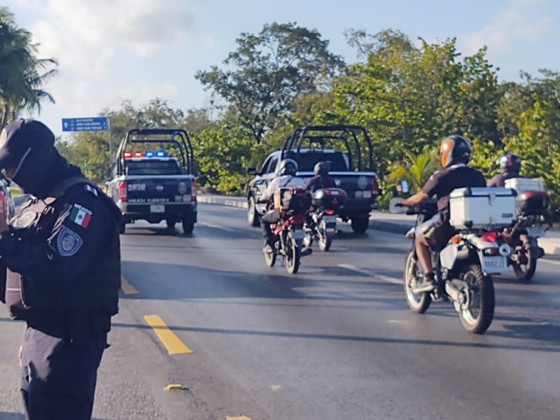 POLICÍA TURÍSTICA MANTIENE “OPERATIVO CARRUSEL” EN ZONA HOTELERA