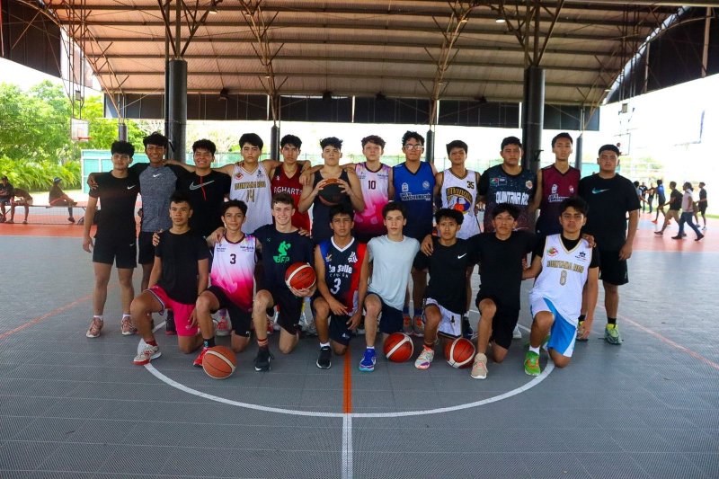 Preselecciones de Quintana Roo de basquetbol realizan concentración rumbo al Macro Regional