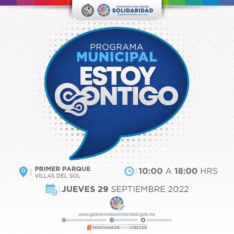 “Programa Estoy Contigo” llega a Villas del Sol