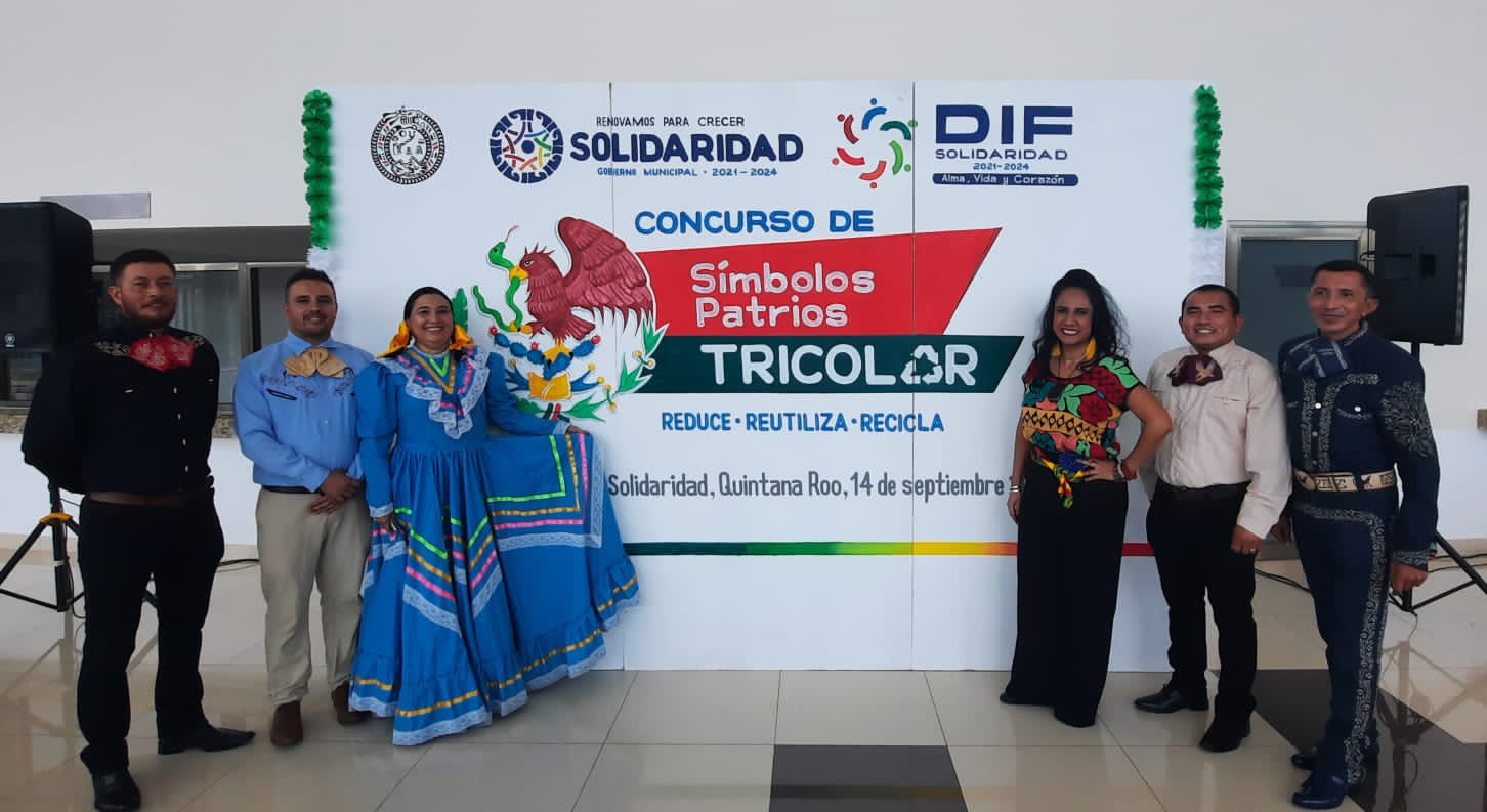 Realiza el DIF Solidaridad concurso de símbolos patrios