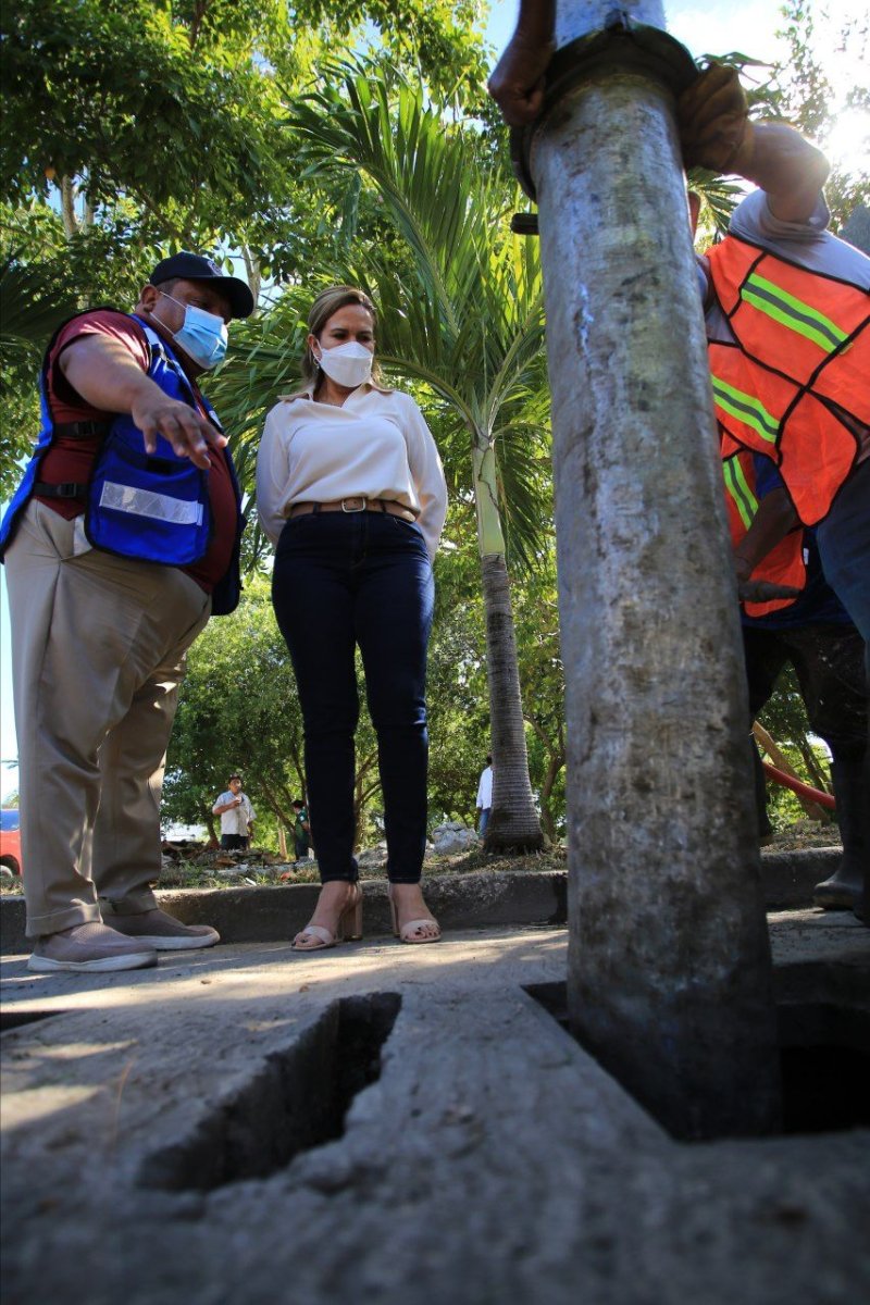 Refuerza gobierno limpieza de pozos y poda de árboles